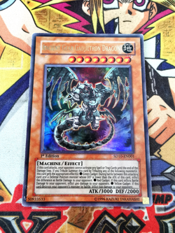 Ancient Gear Gadjiltron Dragon sd10-en001 1st Ed (MP/HP) Ultra Rare Yu-Gi-Oh! - Image 1