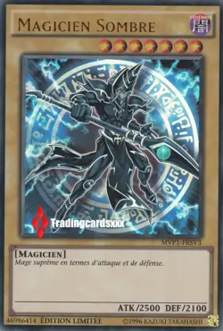 ♦Yu-Gi-Oh!♦ Magicien Sombre (des Tenebres) : MVP1-FRSV3 -VF/Ultra Rare- - Image 1