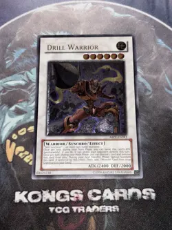 Drill Warrior ABPF-EN041 Ultimate Rare Unlimited Edition YuGiOh! - Image 1