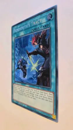 Yugioh Fiendsmith's Tract MP25-EN093 1st Prismatic Secret Rare MINT! - Image 3