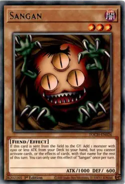 Sangan - TOCH-EN026 - Rare - Yugioh DISCOUNT FOR EXTRAS - Image 1