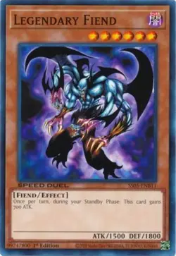 1x (NM) Legendary Fiend - SS05-ENB11 - Common - 1st Edition YuGiOh - Image 1
