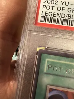 Yu-Gi-Oh Pot of Greed LOB-119 1st Edition Psa 10 - Image 3