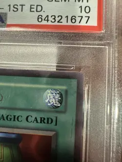 Yu-Gi-Oh Pot of Greed LOB-119 1st Edition Psa 10 - Image 4
