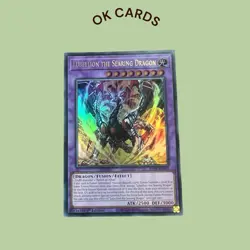 YuGiOh Lubellion the Searing Dragon BLTR-EN115 Ultra Rare 1st Edition - Image 1