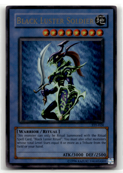 Black Luster Soldier SYE-024 Unlimited Ultra Rare Starter Deck: Yugi Evolution L - Image 1