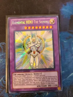 Elemental Hero The Shining - PRC1-ENV01 - Secret Rare - NM - Yugioh - Image 1