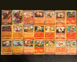 21 Growlithe Arcanine mixed lot pokemon cards Rare Holo All Different cute 🔥 - Image 1