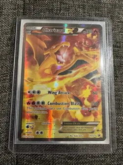Charizard EX XY121 Black Star Promo Full Art Near Mint Pokemon TCG Card - Image 1