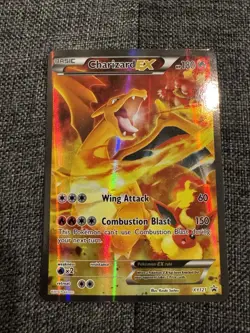 Charizard EX XY121 Black Star Promo Full Art Near Mint Pokemon TCG Card - Image 2