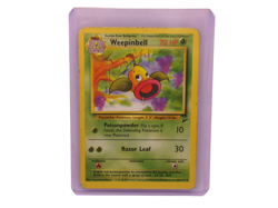 Pokemon Base Set 2 Unlimited Print Weepinbell Card #64/130 Uncommon Used VGC - Image 1