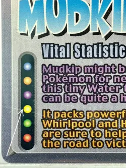 Pokemon Card Mudkip 12/15 Nintendo Wendy's Promo Original Sealed Sleeve LP Flaw - Image 3