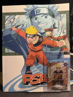 PSA Magazine Kayou Exclusive NARUTO Uzumaki PROMO CARD Sealed New! Shiny! - Image 1