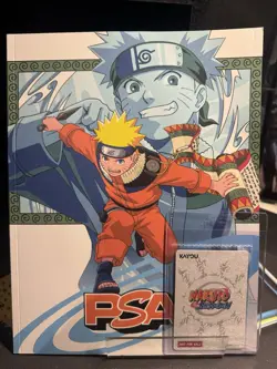 PSA Magazine Kayou Exclusive NARUTO Uzumaki PROMO CARD Sealed New! Shiny! - Image 3