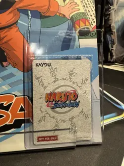 PSA Magazine Kayou Exclusive NARUTO Uzumaki PROMO CARD Sealed New! Shiny! - Image 4