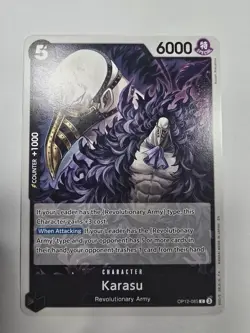 Karasu OP12-085 Legacy of the Master Regular One Piece Card Game - Image 1