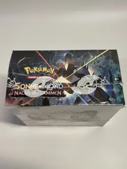 Pokemon TCG Sonne & Mond Nacht in Flammen Display Deutsch OVP Booster Box 36er - Image 5