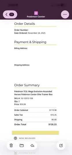 Pokemon TCG Ascended Heroes Pokemon Center ETB CONFIRMED PRESALE✅🔥 - Image 2