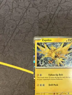 Zapdos SVP157 Black Star Promo Surging Sparks Near Mint Pokemon TCG - Image 2