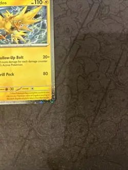 Zapdos SVP157 Black Star Promo Surging Sparks Near Mint Pokemon TCG - Image 4