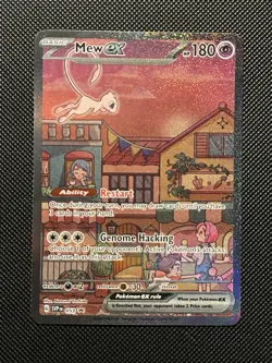 Pokemon Mew EX 053 Holo Black Star Promo Scarlet & Violet 151 - Image 1