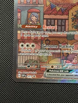 Pokemon Mew EX 053 Holo Black Star Promo Scarlet & Violet 151 - Image 2