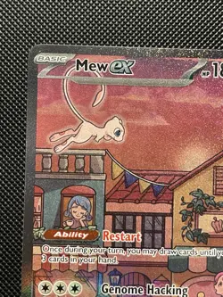 Pokemon Mew EX 053 Holo Black Star Promo Scarlet & Violet 151 - Image 5