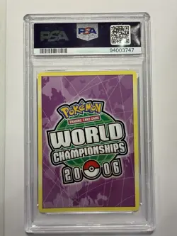 Pokemon Umbreon ex 2006 World Championships Deck Promo #112 PSA 10 Gem Mint - Image 2