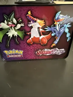 Pokemon TCG: Collector Chest Lunch Box Charizard Art - Empty, Stickers Included 820650855061 - Image 2