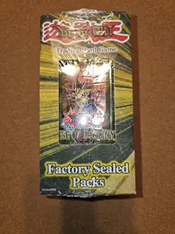 Yu-Gi-Oh Booster 4 Pack Box With Deck Box And Sleeves - Image 4