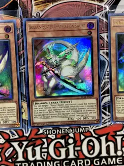 Yu-Gi-Oh! 3X DRAGON BUSTER DESTRUCTION SWORD (BLAR-EN079) 1st Edition Pack Fresh - Image 2