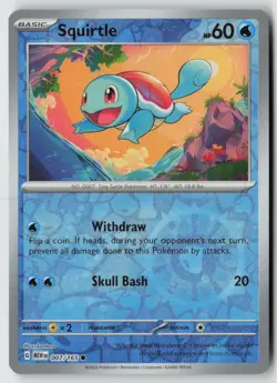Squirtle - (Reverse Cosmos Holo) (Costco Exclusive) 007/165 - Misc Cards - PTCG - Image 1