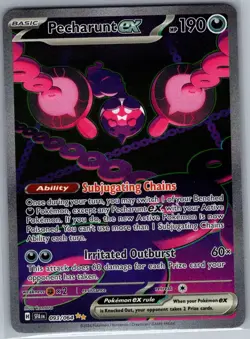 Pecharunt ex 093/064 SV: Shrouded Fable - Pokemon Card - NM - Image 1