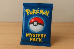 Pokemon Mystery pack! 20 Cards Including 1 Chase Card! - Image 1