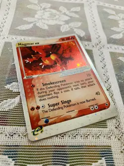 Pokemon Card - Magmar ex Ruby and Sapphire 100/109 Ultra Rare. NM+ to Mint. - Image 3