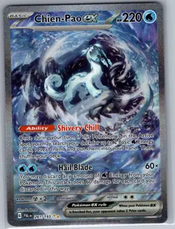Chien-Pao ex 261/193 SV02: Paldea Evolved - Pokemon Card - NM - Image 1