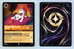 Dalmatian Puppy #38/204 Lorcana Reign Of Jafar 2025 Disney Common TCG Card - Image 1