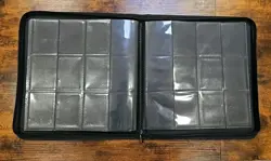 Ultra Pro 12-Pocket Side-Loading Trading Card Binder w/20 Double-Side Pages - Image 1