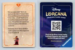 Lore Story #2 Reign Of Jafar 2025 Disney Lorcana Card TCG - Image 1