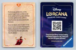 Lore Story #16 Reign Of Jafar 2025 Disney Lorcana Card TCG - Image 1