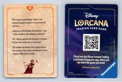 Lore Story #15 Reign Of Jafar 2025 Disney Lorcana Card TCG - Image 1