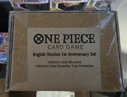 One Piece Card Game English Version 1st Anniversary Set New & Sealed - Image 1