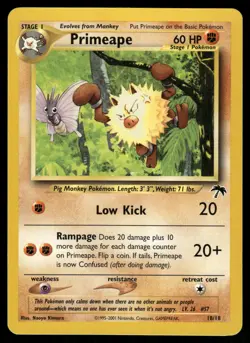 Primeape NM 18/18 Southern Islands Pokemon Card A - Image 1