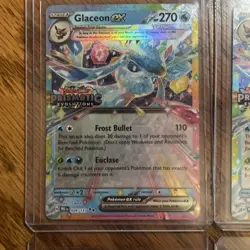 Glaceon EX 026/131 Prismatic Evolutions Promo / Stamped Lot 8 Cards - Image 4