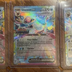 Glaceon EX 026/131 Prismatic Evolutions Promo / Stamped Lot 8 Cards - Image 5