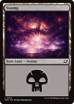 MtG Swamp 272/406 Edge of Eternities Common Foil - Image 1