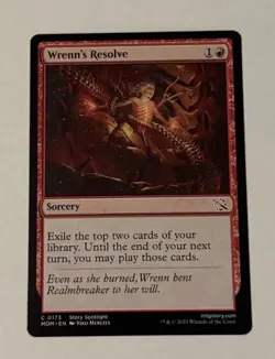 MTG WRENN'S RESOLVE - March of the Machine LP - Image 1