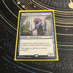1x HERALD OF SECRET STREAMS - Commander - MTG - Magic the Gathering - Image 1