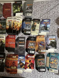 Magic the Gathering Empty Deck Boxes (Urza’s Legacy Ravnica Tempest 36 Total) - Image 1