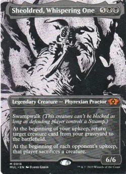 MTG: March of the Machine: Multiverse Legends: Sheoldred, Whispering One: LP Con - Image 1